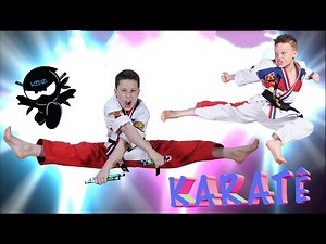 Ninja Kidz competem por faixa preta em karatê! | Vídeos infantis sobre esportes