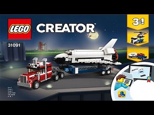 LEGO instructions - Creator - 31091 - Shuttle Transporter