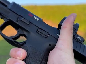 HK VP9半自动手枪第一视角射击