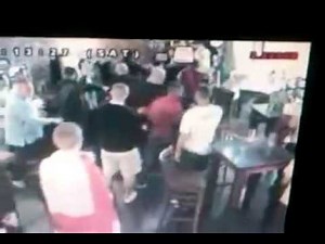 Football Hooligans Preston Fight Blackburn