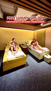 211K views · 600 reactions | ₱999 Luxury spa day ‍♀️✨ FREE steam bath & dry sauna - Tapos Chinese dimsum after — sulit to bestie! ✨️ Nanyang Leisure Spa  ASEAN Avenue, Paranaque | DarShey GoesTo | Facebook