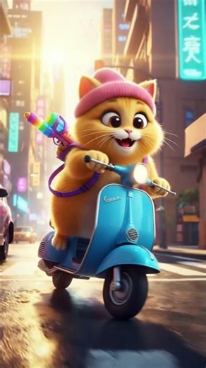 Cute Cat Buys Water Gun, Plays With Owner: Epic Water Fight!