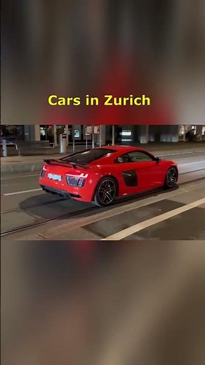 Lamborghini Huracan: Roaring V10 Symphony in Zurich Streets