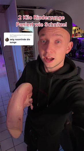 Paniertes Rinderzunge Rezept - Wie paniert man etwas? #Göttingen