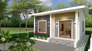 House Plans 6x7m with 2 bedrooms