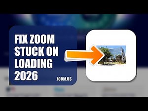 How To Fix Zoom Stuck On Loading 2026