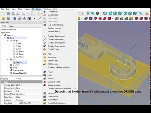FreeCad 0.17/0.18 Change the origin of a Sketch to a movable Datum Plane