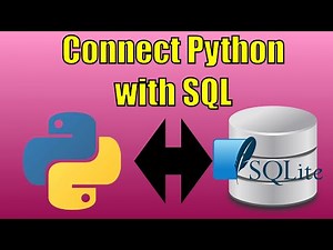 How to connect Python with a SQL database [SQLITE] | perfect for beginners