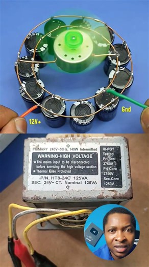 L'Énergie Infinie ? 🔋 Expérience Incroyable avec Condensateurs et Transformateur !