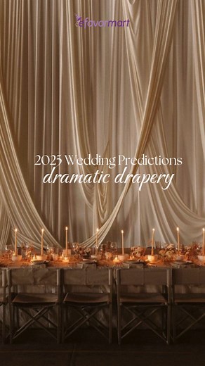 2025 weddings are getting a little dramatic... when it comes to drapery! From elaborate ceiling panels to intricate backdrops, weddings will be dripping from head to toe in romantic fabrics this year. 📸 Tagged! Each setup brings a whimsical touch and adds character to every event. Amazing designs from: 🤍 @italyweddingbride 🤍 @miasylviaa 🤍 @lalumiere_nz 🤍 @fantasydesigners 🤍 @mindyweiss 🤍 @wildatheartbridal 🤍 @hanagonzalezphoto 🤍 @curatedeventscharleston 🤍 @lolumaevents 🤍 @idaroseevent