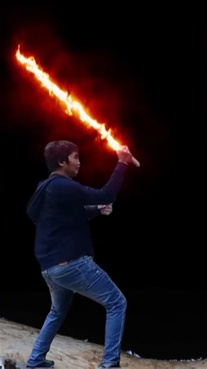 fire sword fight scene 😂😂😂#youtubeshorts #aftereffects #comedy