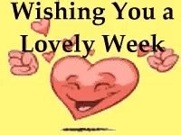 RT @heatherdawnmay2: I#EVERYBODY. I want to wish everyone the wonderful week ahead! I will be popping in from time to time. May you all…