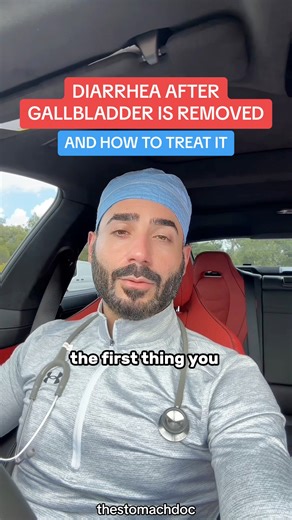 679K views · 5.5K reactions | DIARRHEA AFTER GALLBLADDER SURGERY AND HOW TO TREAT IT — #fyp #doctor #medicine #ootd #fashion #healthtok #viral #medschool #lifestyle #gallbladder #liver #diarrhea #probiotics #prebiotics #fiber #guthealth #guthealthforlife | Dr. Joseph Salhab | Facebook