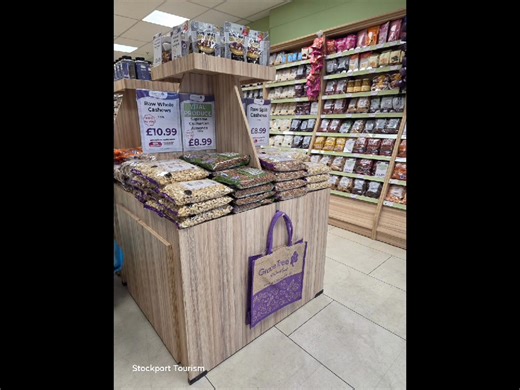 Exciting news, a brand-new store has opened in Merseyway Shopping Centre, called the Grape Tree and is now open! Discover a world of natural, healthy and wholesome foods — from nuts, seeds and dried fruits to superfoods, snacks, vitamins and more. 🍇 Grape Tree offers people feel-good foods. They have a variety of products for everybody's needs, from nuts to teas to vitamins. Opening times are Monday to Saturday, 9am to 5.30pm, and Sunday, 10.30am to 16.30pm. Now open in Stockport! 🍇 📍 Unit A8