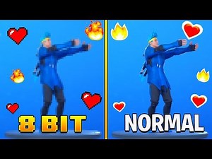 Fortnite Dances in 8-Bit (Ninja Style, Poki, Scenario)