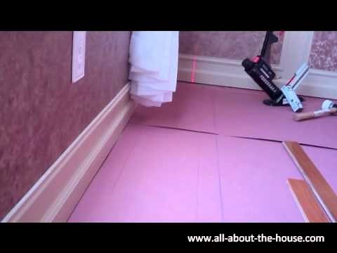 Installing Hardwood Flooring - Part 1
