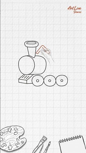 Easy Drawing Thomas Train #drawing #art #easydrawing
