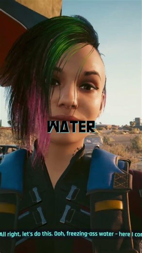 😱 What If You Leave Judy Underwater in Cyberpunk 2077? #cyberpunk2077 #cyberpunk