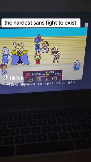 Undertale Colosseum: The Hardest Sans Fight Challenge