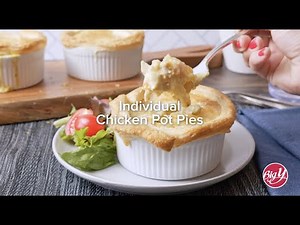 Individual Chicken Pot Pies Recipe | Big Y Dig In & Do It