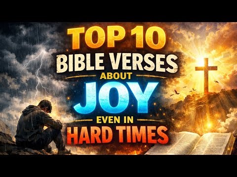 Top 10 Bible Verses About Joy Even in Hard Times