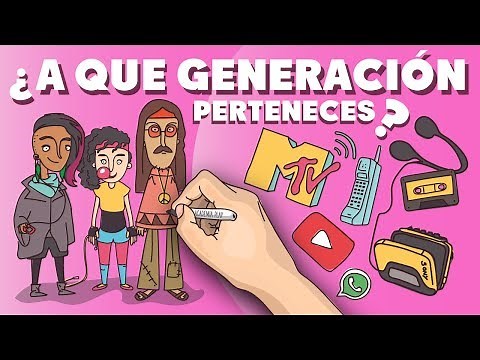 ¿A qué generación perteneces?