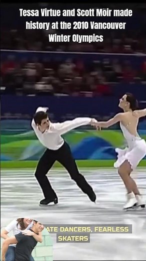 Tessa Virtue and Scott Moir made history at Vancouver Winter Olympics #dance #dancerlife #happy #ice