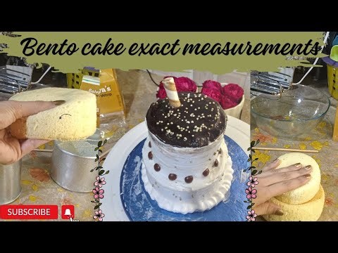 Super Cute Bento Cakes | Full Baking Recipe | How To Make Cake At Home- ‪@Foodiesbunch‬