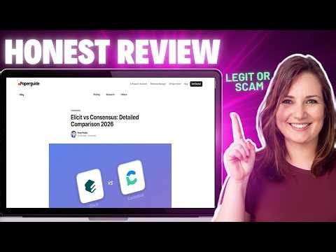 Elicit vs Consensus vs Scite Review 2026: AI Research Tool Comparison & Overview