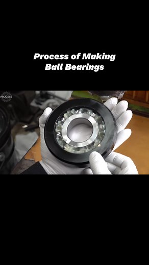 Making Ball Bearings in a Manufacturing Factory