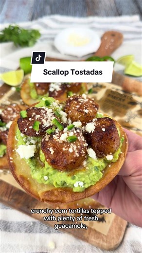Delicious Scallop Tostadas Recipe