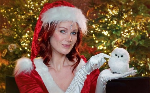 【Isabel】圣诞精灵助你入眠~（高质量触发音 角色扮演 正片1:35）_哔哩哔哩_bilibili