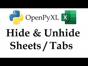 OpenPyXL Sheet State: Hide Tabs Programmatically in Seconds