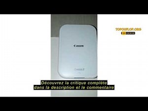 Avis sur la Canon Zoemini 2 Portable Printer Kit - Take Photos and Unleash Your Creativity - Mini Po