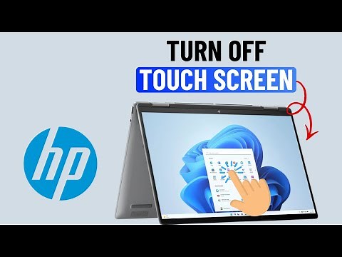 How to Turn Off Touchscreen on HP Laptop (Windows 11/10)