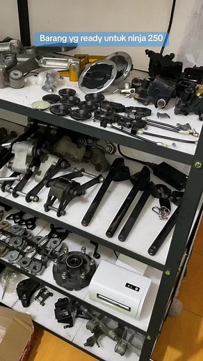 Spare Parts Ready for All New Ninja 250 FI