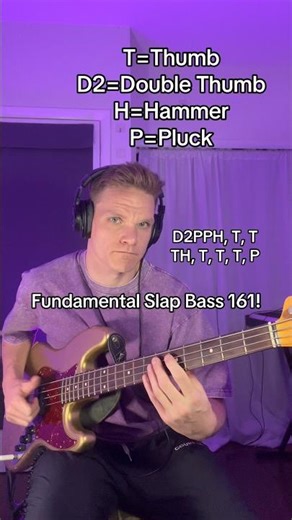 SLAP BASS LESSON! #bassguitar #bassist #bassplayer #bassplayersunited #slapbass