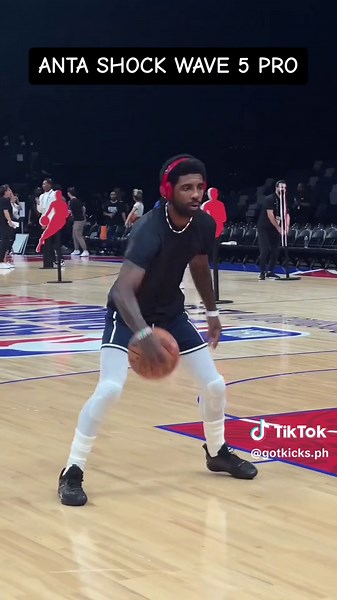 Kyrie Irving Wearing ANTA Shock Wave 5 Pro | Spike Test