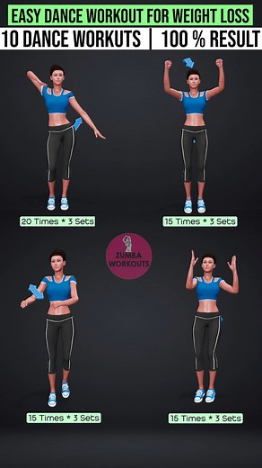 6.4K views · 117 reactions | Not a Dancer- No Problem GRID 1 X 4 | ZUMBA 3D Workouts | Facebook