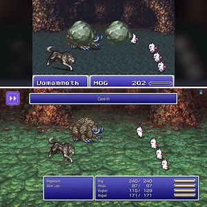 3K views · 249 reactions | Mog's Cave In and Vomammoth's Blizzard in Final Fantasy 6 - SNES original vs. the new Pixel Remaster ❄️❄️❄️ | FantasyAnime | Facebook