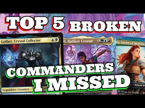 BROKEN COMMANDERS I MISSED FROM 2025
