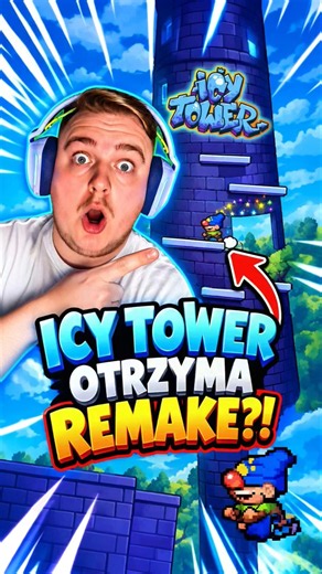 ICY TOWER OTRZYMA REMAKE?! 😲 LEGENDARNA GRA DZIECIŃSTWA POWRACA!