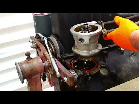 Chevy 5.7 L leaky oil cooler delete