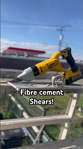 The best way to cut fibre cement siding