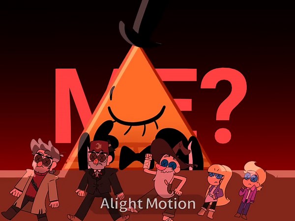 Gravity Falls Animation Featuring Bill Cipher