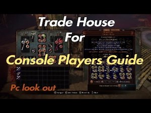 POE Console Trade Explained and FIRST SELL