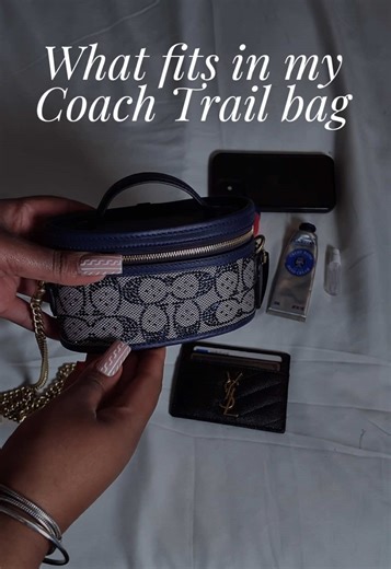 Exploring the Coach Trail Bag: Size Matters