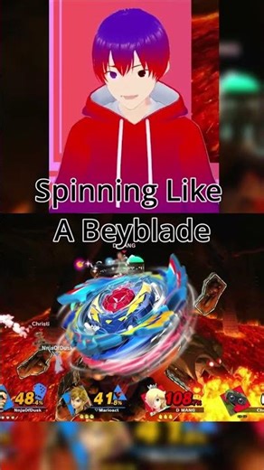 Luma Has Entered Beyblade Mode