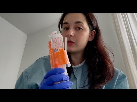 ASMR| Seeing the Gynecologist-You Have Vaginal Discharge-Self Swabbing (Medical Roleplay)