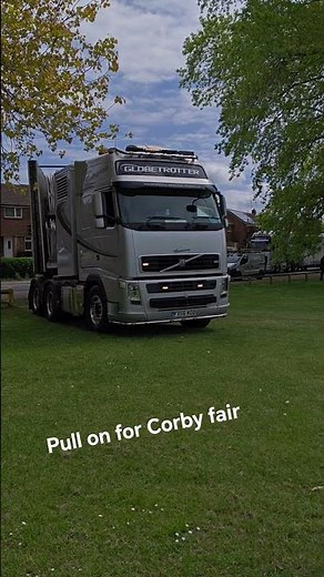Corby fair starting to pull on. footage of the extreme arriving #funfair #corby #fypシ #funfairrides